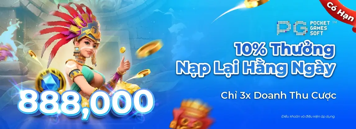 Vmax67 com Tặng thêm 10% nạp lại hàng ngày
